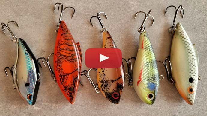 Rat-l-traps lipless crankbaits