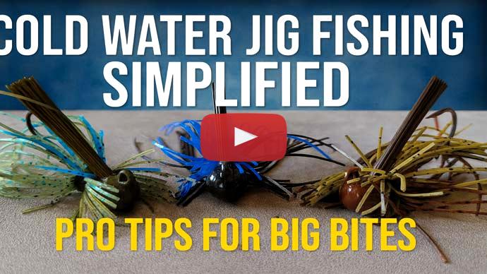 Cold water jig fishing