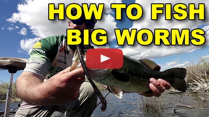 How To Fish Big Worms
