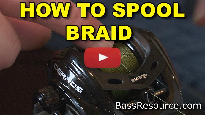 How To Spool Braid On A Baitcaster