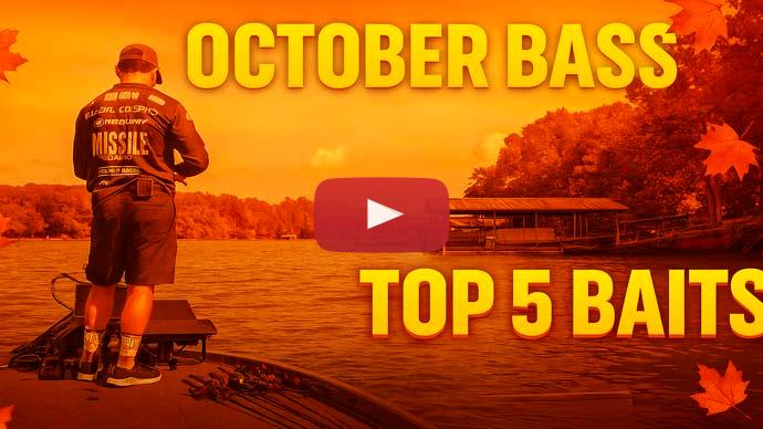 October bass baits