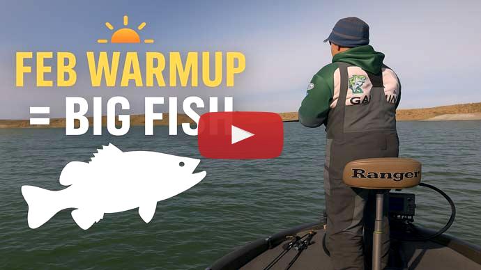 February bass fishing
