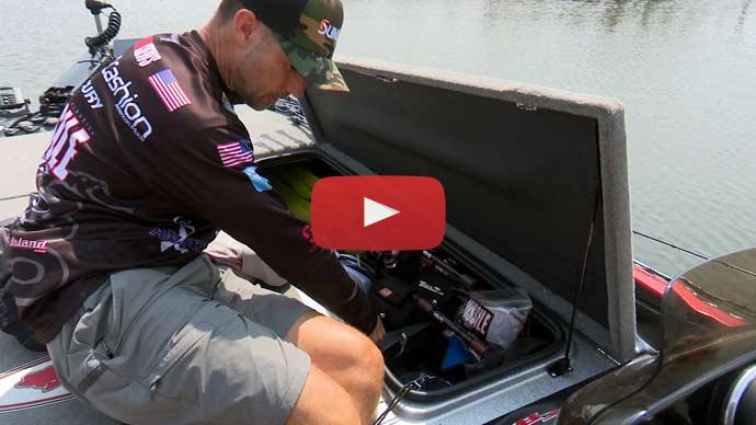 Bass boat organization