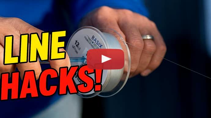 Fishing line tips