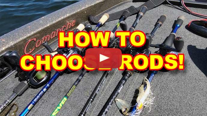 How to pick fishing rods
