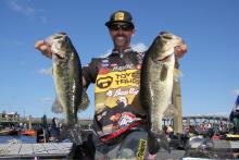 Team Toyota’s Mike Iaconelli sat in 32nd place after Day 1 on The St. Johns River.