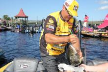 Palatka, Florida native, and pre-tourney favorite, Terry Big Show Scroggins suffered a mechanical failure at noon on Day 1 and only managed a 35th place finish.