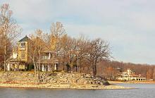 There’s no shortage of million dollar properties along the shores of Grand Lake o’ the Cherokees.
